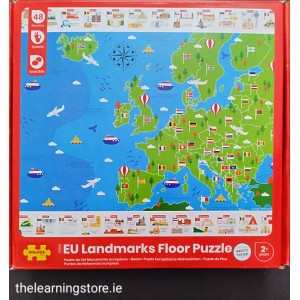 European Landmarks Floor Puzzle