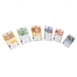 Euro Money Note Set