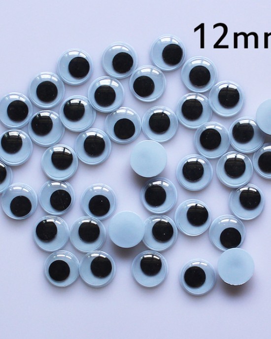 Wiggly Eyes 12mm Pack Of 200 