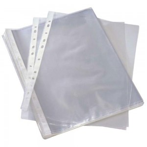 Plastic Pockets A4 Pack of 80