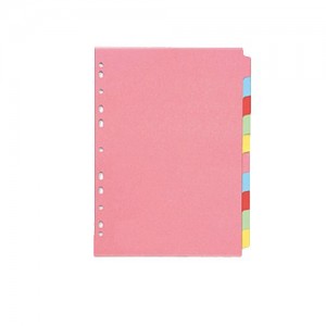 Subject Dividers 10 part  Single Pack