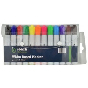 Whiteboard Markers Wallet of 12
