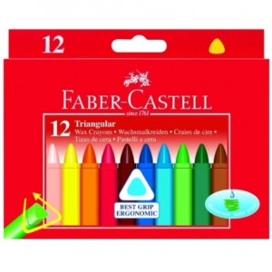 Faber Triangular Crayons 
