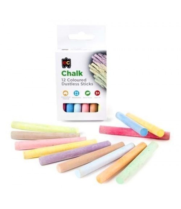 Chalk Coloured Box Of 12