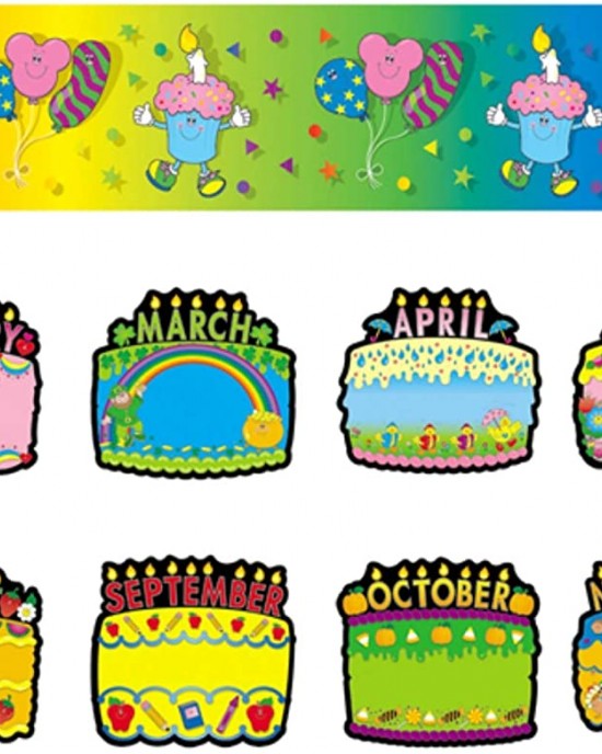 Birthday Cakes Poster Set