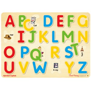 Tray Puzzle Alphabet (Uppercase Letters)