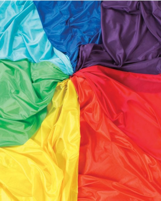 Habutae Rainbow Fabric pack of 7