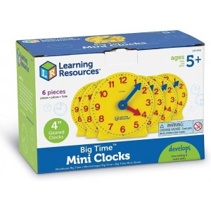 Mini Geared Clocks Set of 6