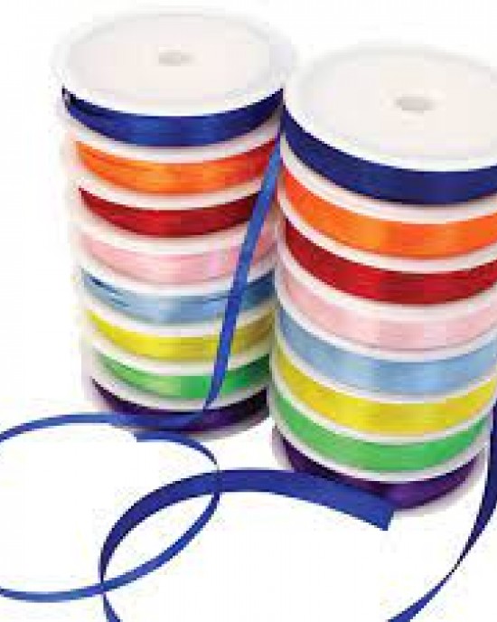 Satin Ribbon Assorted 16 Spools Available Online Only 
