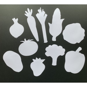 Healthy Eating - Cut Out Shapes