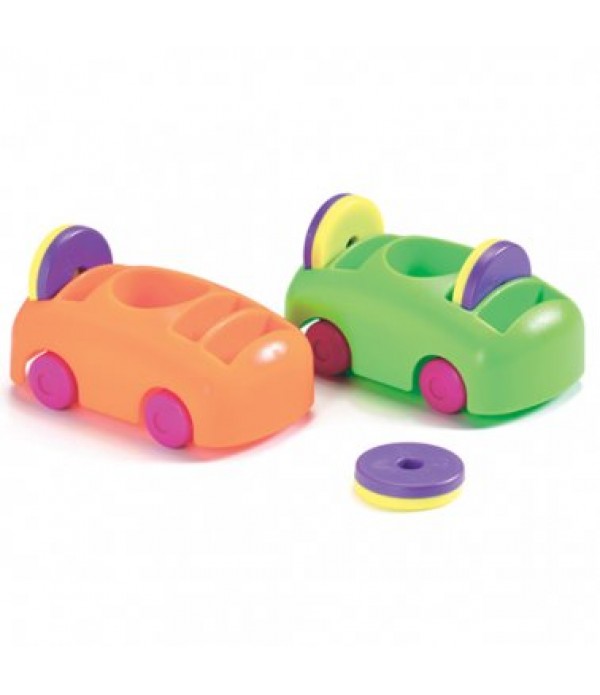 Bumper car & ring magnet set
