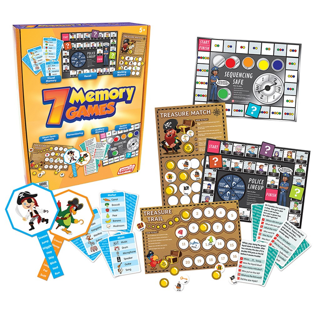Memory 7 7 Memory Games | Concentration & Learning Resources | The Learning Store