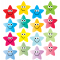 Sticker  Rainbow Stars
