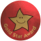 Sticker  Gold Star Award