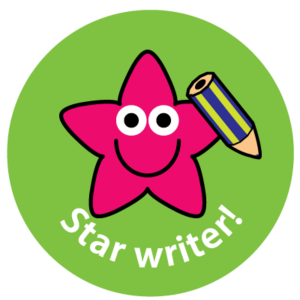 Sticker "Star Writer"