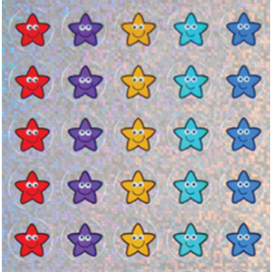 Sticker Mini Sparkly Stars