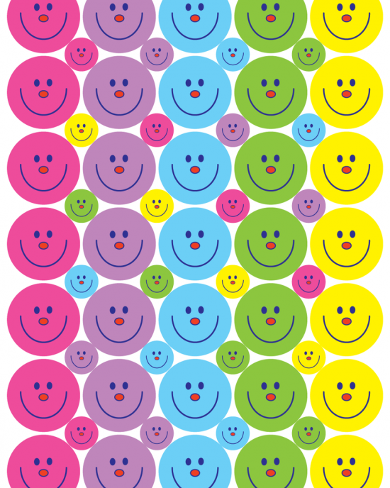 Sticker "Smiley Faces" 24 &10mm