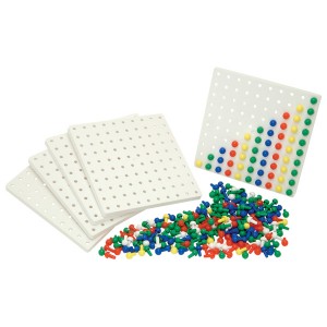 Pegboards (5)+ Pegs (1000)