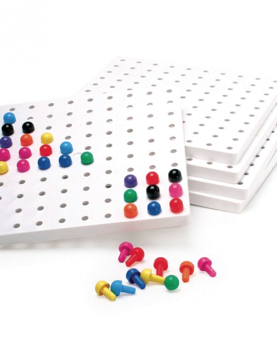 Pegboards (5)+ Pegs (1000)