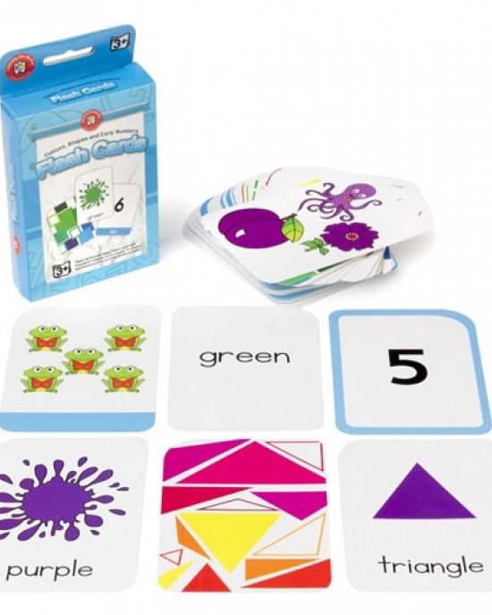 Flash Cards Colours,Shapes and Early Numbers