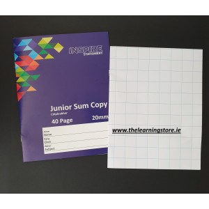 Copybook 20mm Junior Sums Pack of 10