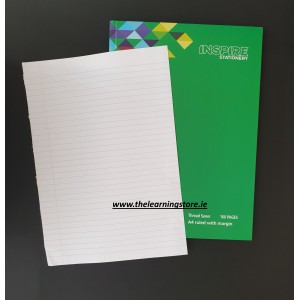 Copybook: Hardback A4 120 Page  Pack of 10