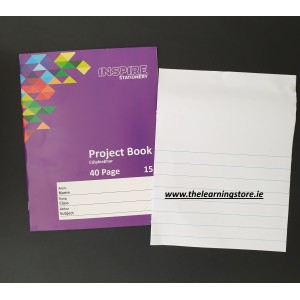 Copybook: No 15 Project Copy Pack of 10