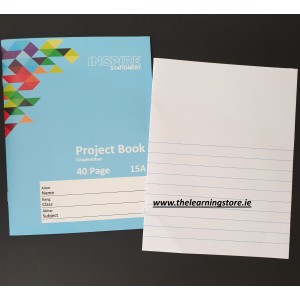 Copybook: No 15A Project Copy Pack of 10