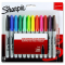 Assorted Permanent Sharpie Markers pack of 12