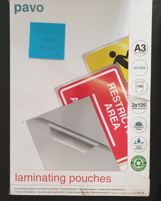 Laminating Pouch A3 Box of 100