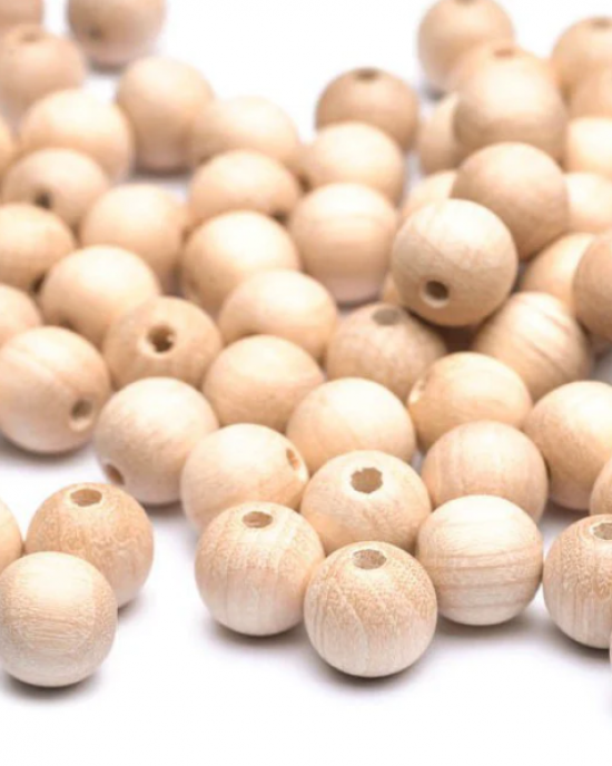 Natural Wooden Beads pack of 1100