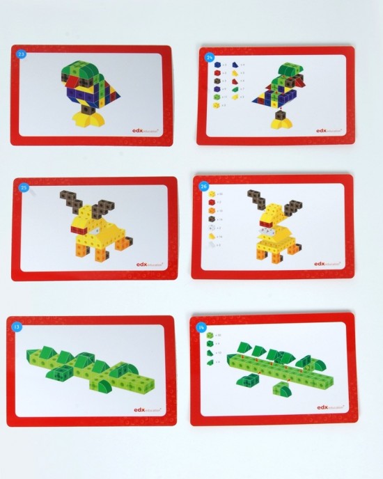 Linking Cubes Activity Cards.