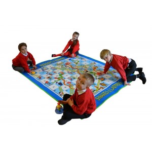 Giant Snakes & Ladders Dice Game
