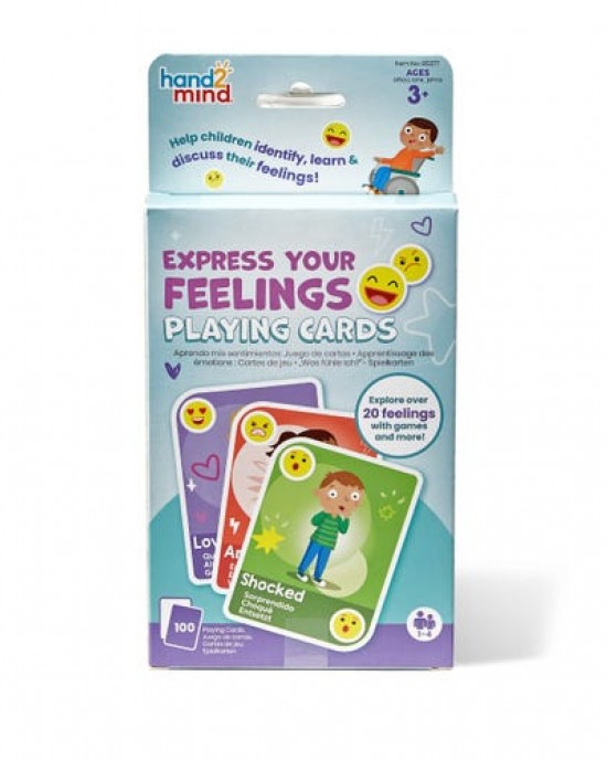 hand2mind Express Your Feelings Playing Cards