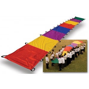 Rainbow Wave Parachute