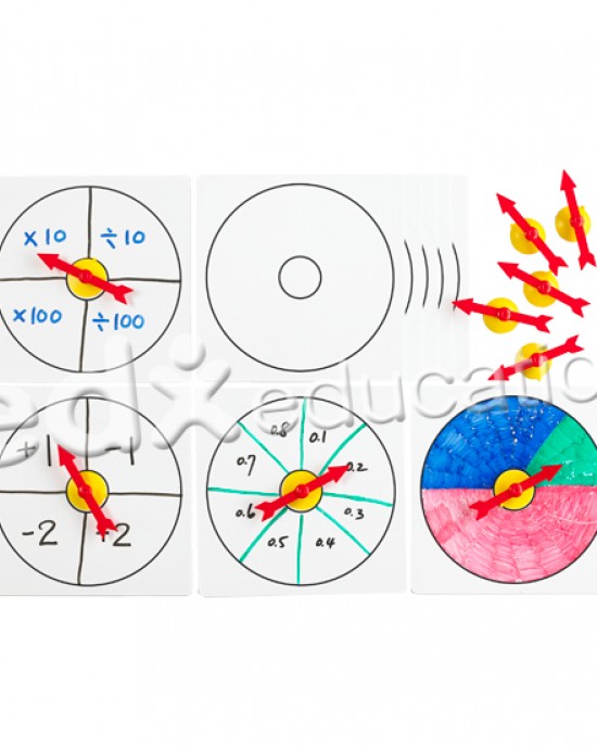 Suction Spinners & Whiteboards