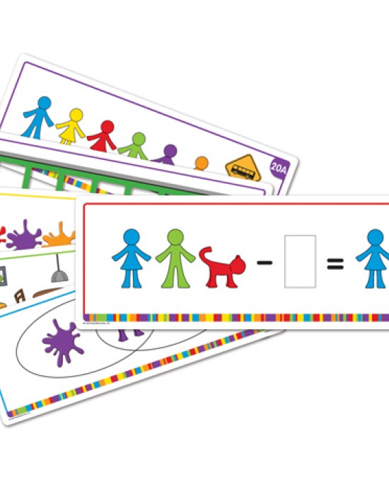 All About My Family Counters Activity Cards