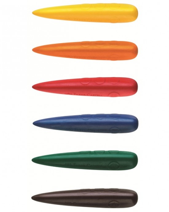 First Grip Crayons Pk of 6