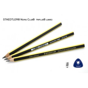 Staedtler Junior Triangular Pencil Box Of 12