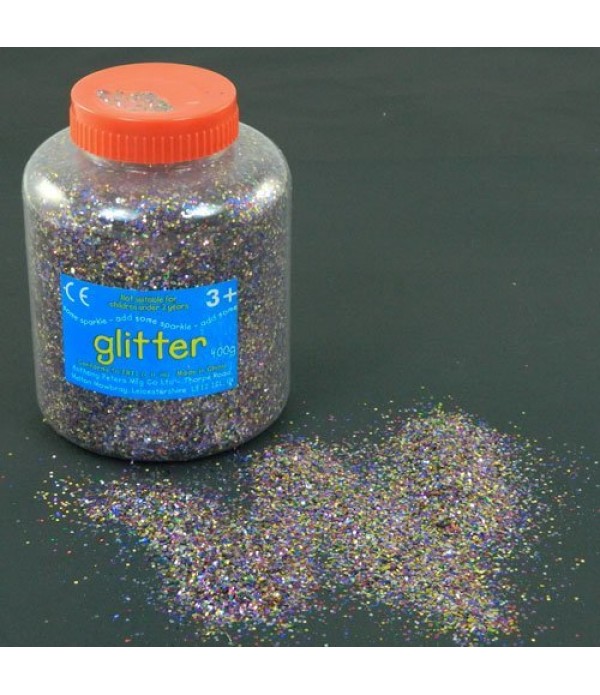 Glitter Dispenser Multi 200g Class Pack