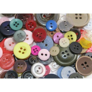 Buttons Assorted 500grm Bag