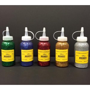 Glitter Glue 120grm Single Colours
