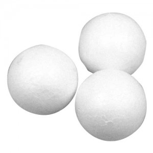 Polystyrene Spheres / Balls 70mm 