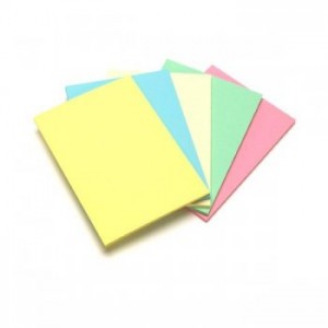 Copier Paper A4 Pastel Colours 100 Sheets assorted