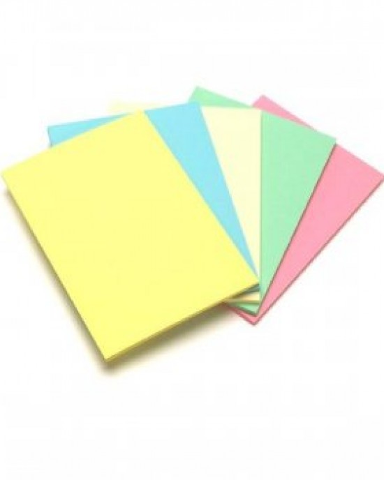 Copier Paper A4 Pastel Colours 100 Sheets assorted