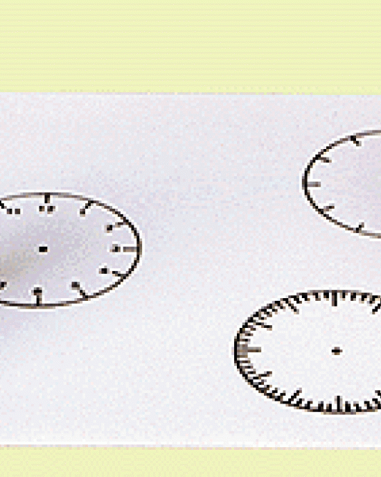 Clock Stamps Set Of 3