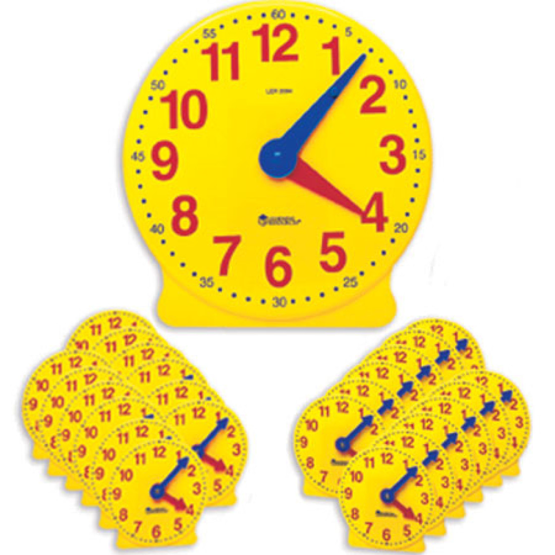 Classroom Clock Kit | Teaching Time Resource with 24 Student Clocks ...
