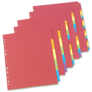 Subject Dividers 5 part Single Pack