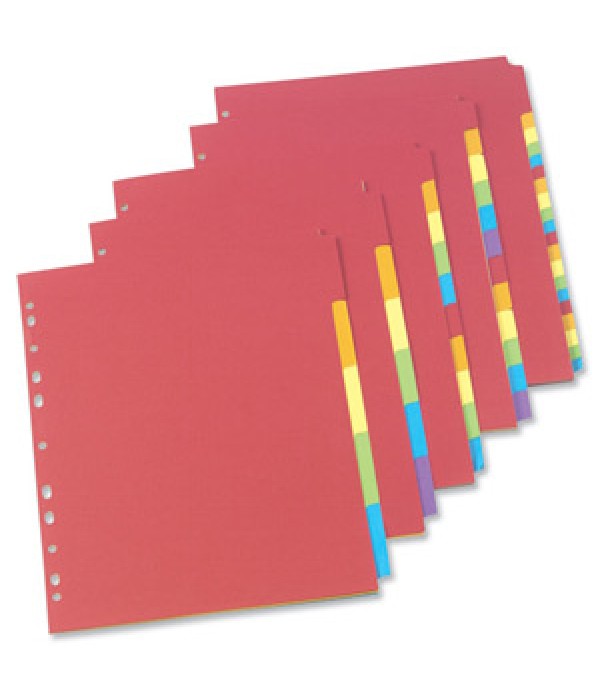 Subject Dividers 5 part Single Pack