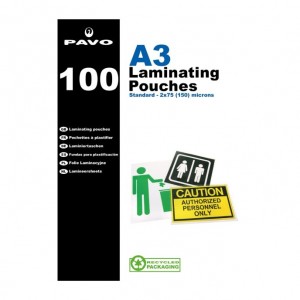Laminating Pouch A3 Box of 100 Single Box